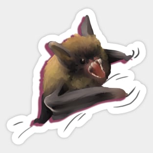 Little Friend goes screech Sticker